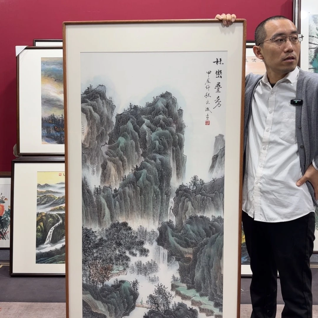 国画手绘作品160/80