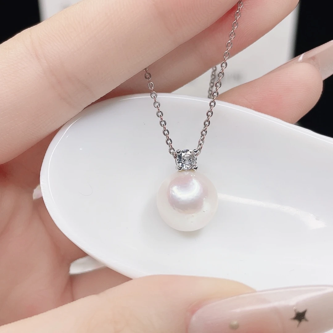 吊坠(赠链)淡水珍珠合金