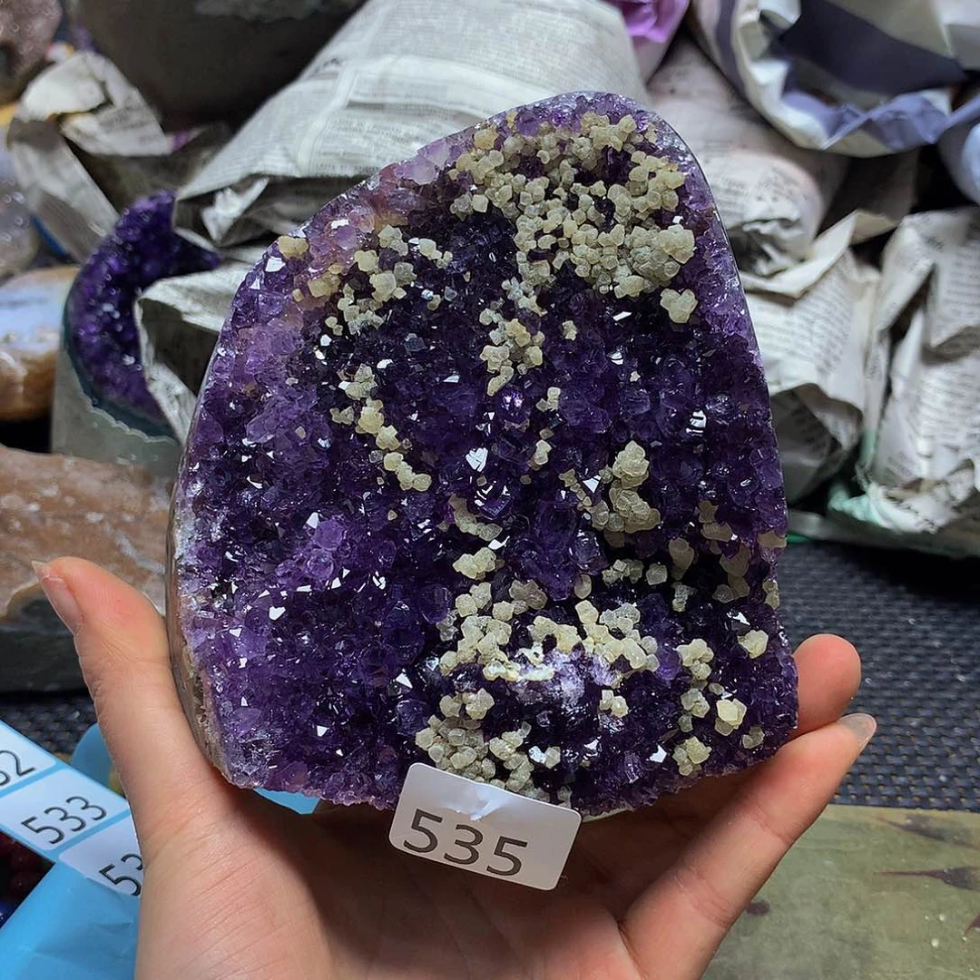 紫晶大型摆件（非配饰）未镶嵌