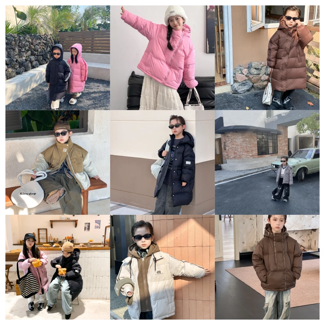 9号链接男女儿童冬季新款外套