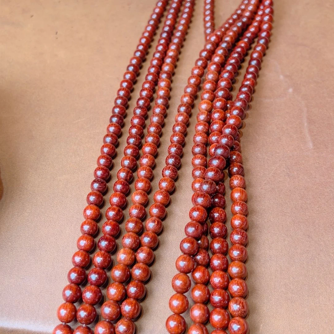 小叶紫檀手串/手链08泥料干磨130