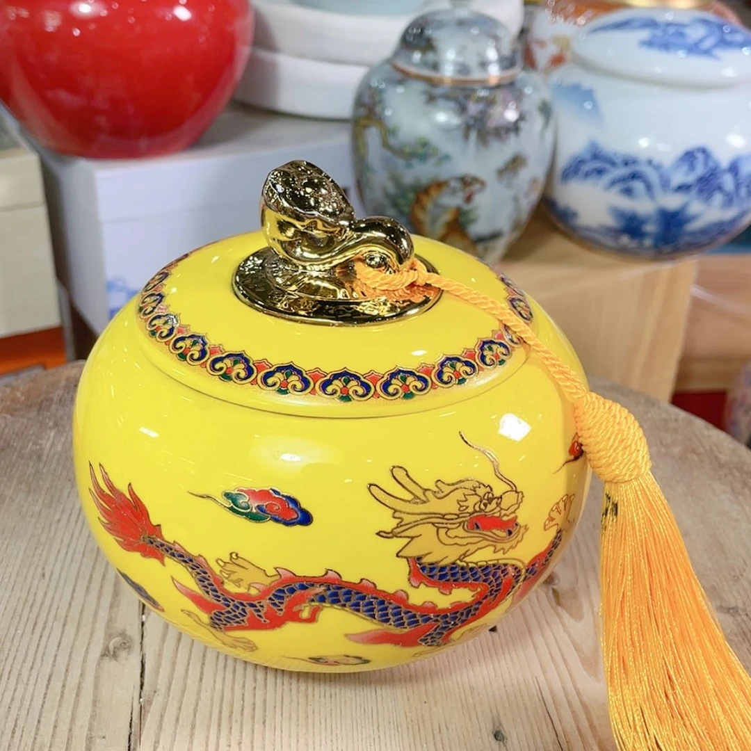 【闪购商品】罐陶瓷茶叶罐密封罐