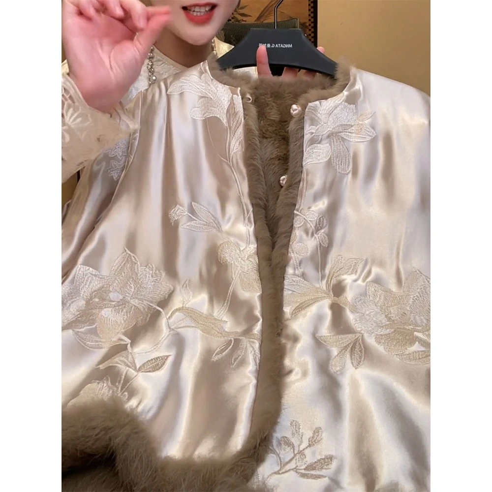 新中式女装国风外套2025新款今年流行爆款气质高级感独特复古上衣