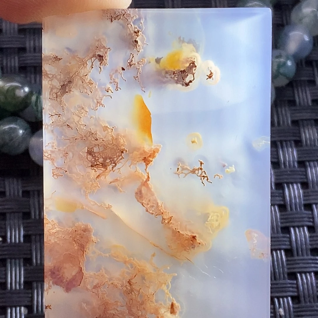 未镶嵌颈饰玛瑙/玉髓牛*鲜