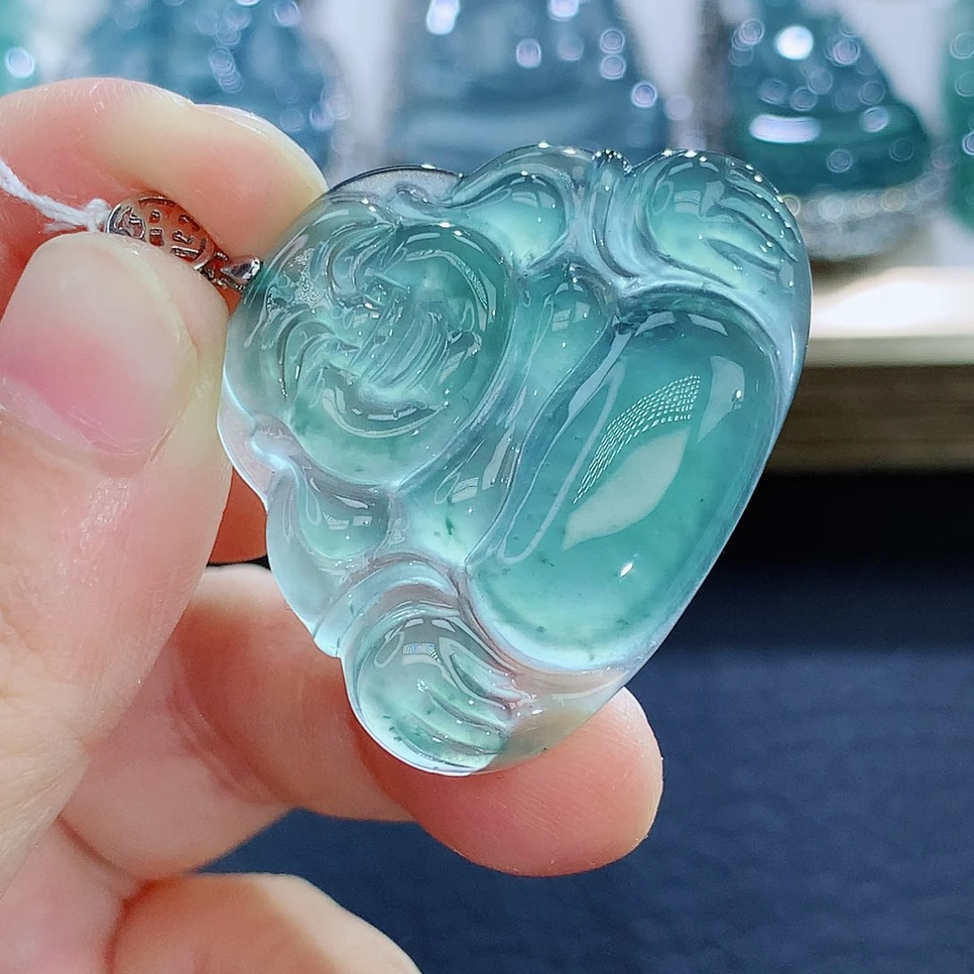 未镶嵌挂件翡翠翡翠