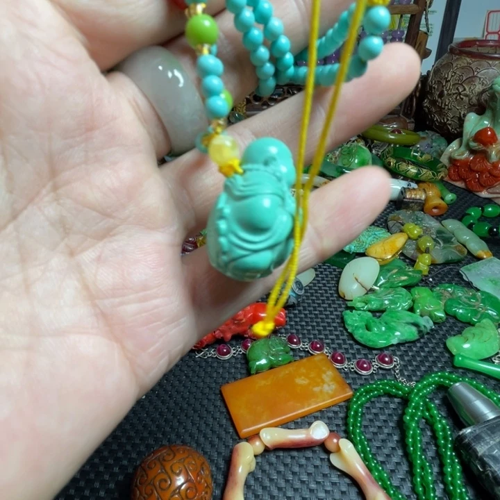 滴血莲花菩提吊坠