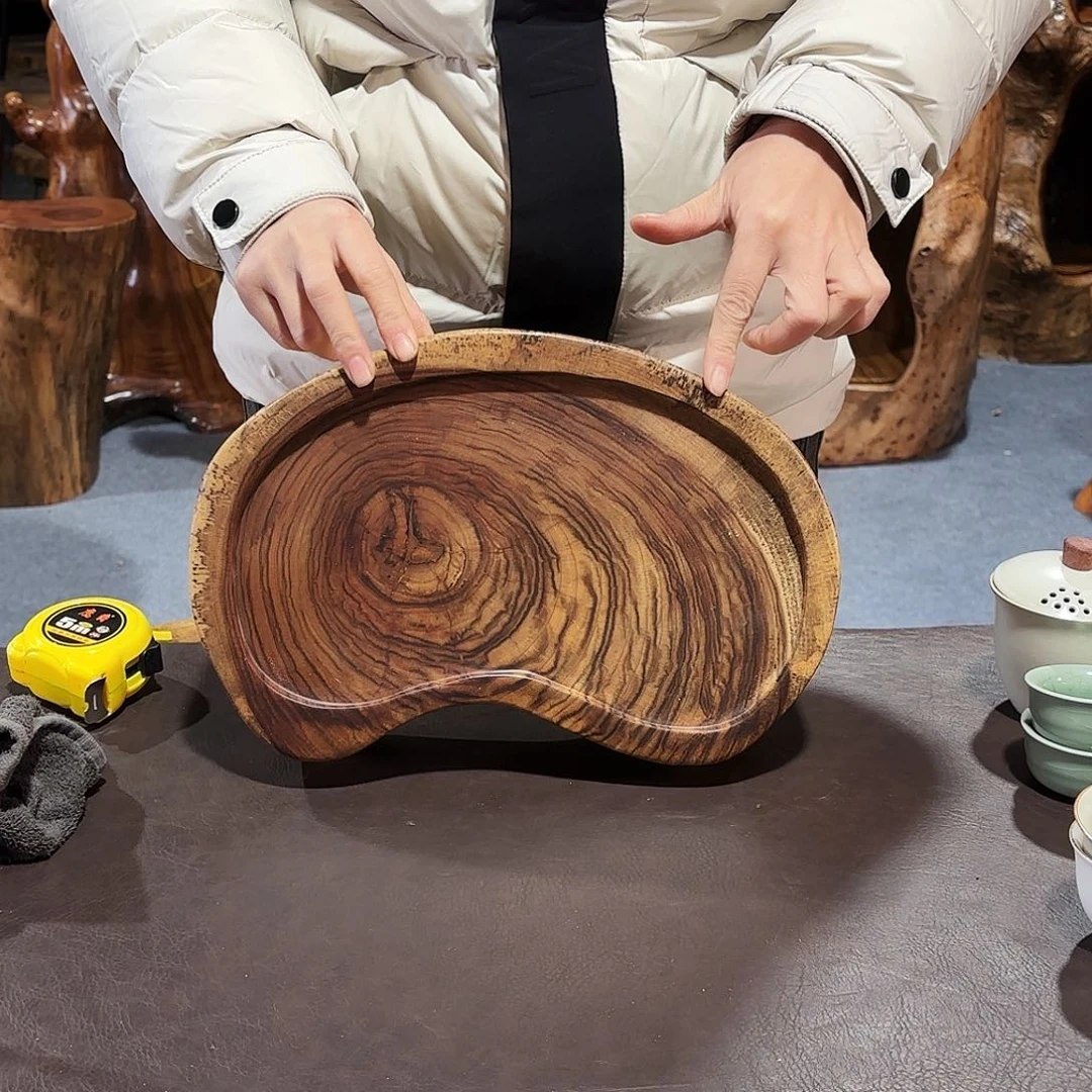 香樟木干泡盘31-19-7.5