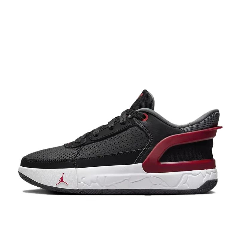 清货 Air Jordan DAY1 EO 黑红 低帮运动篮球鞋 FQ1306-006