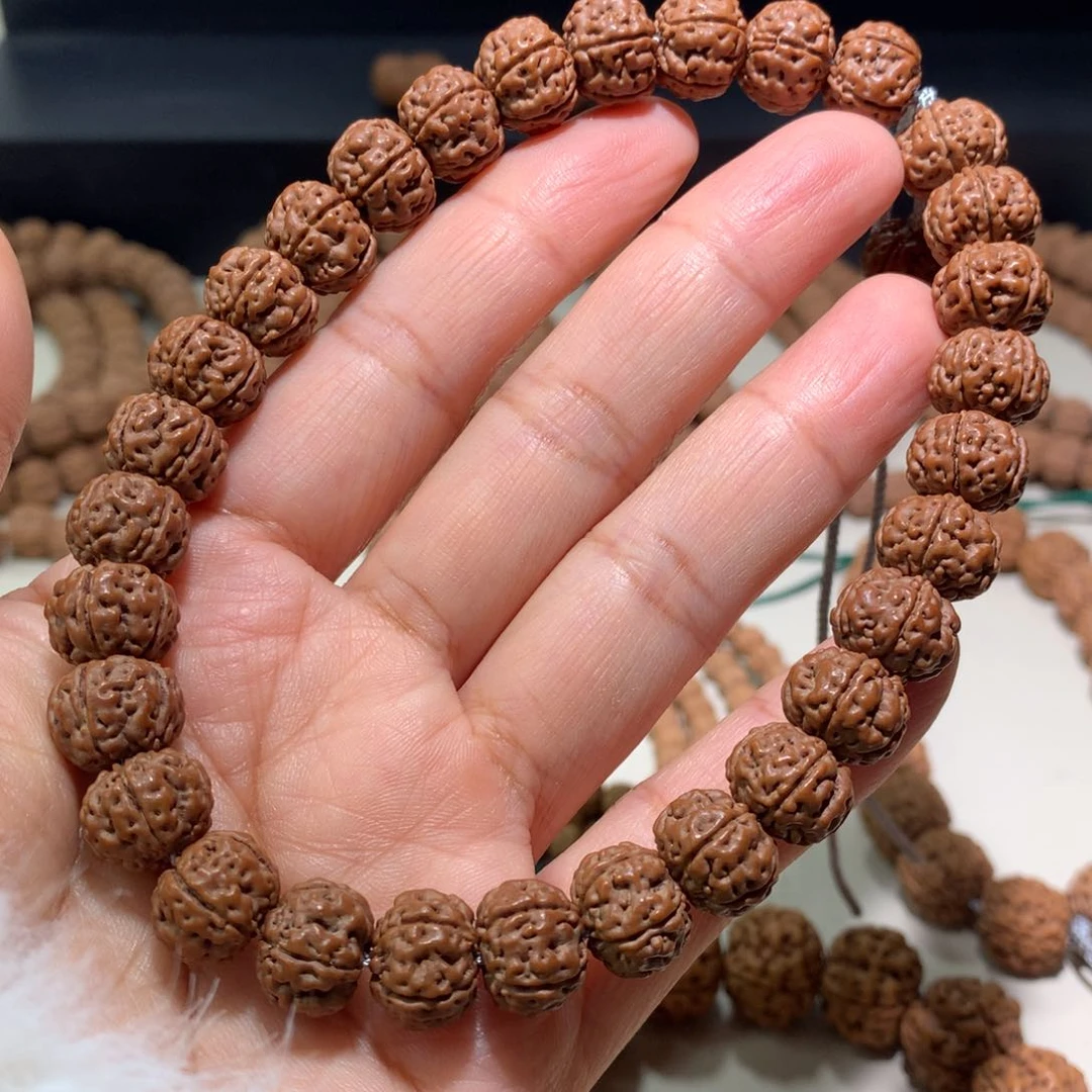 金刚菩提吊坠有***伤老树王手串11.6