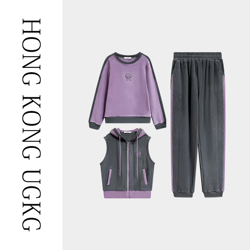 香港UG&KG-花颜月貌休闲三件套-73243ZH019-1