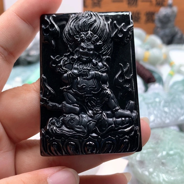 翡翠未镶嵌颈饰保真天然A货翡翠