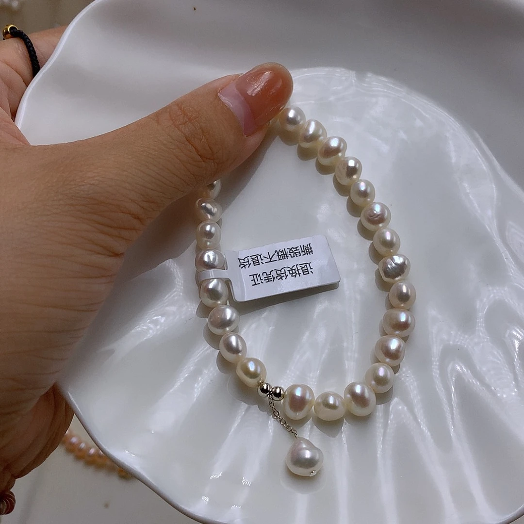 合金手绳淡水珍珠