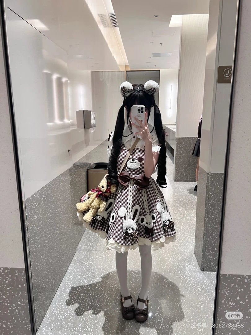 实体店现货【熊古力】冶田团治Lolita原创设计小花嫁萌款