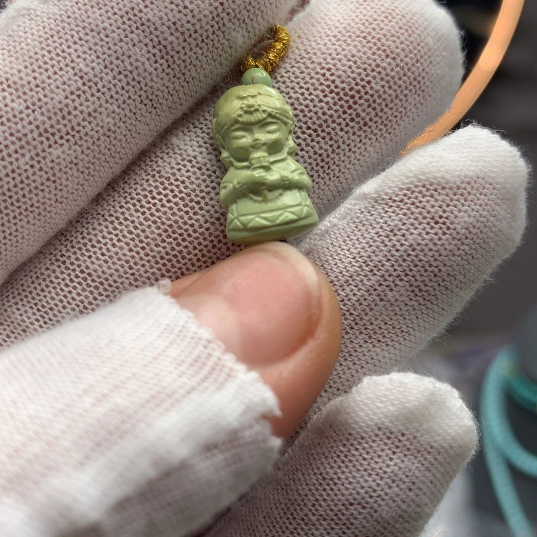 绿松石挂件未镶嵌