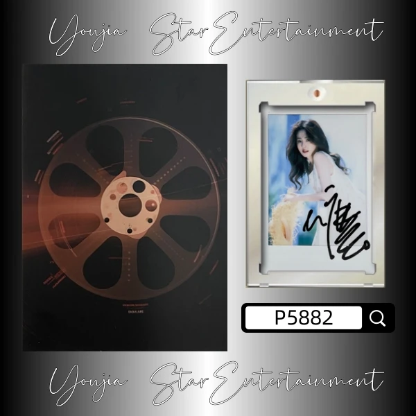 P5882【白鹿 】正品拍立得照片 白边边框