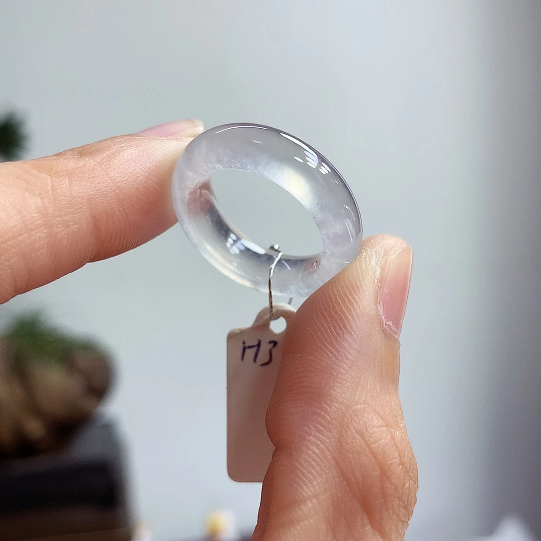 未镶嵌戒指翡翠10号