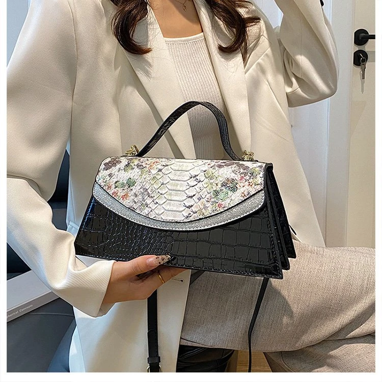 春季新款牛皮高品质闪亮女包体验单肩斜挎手提包 富贵竹袋鼠&6658