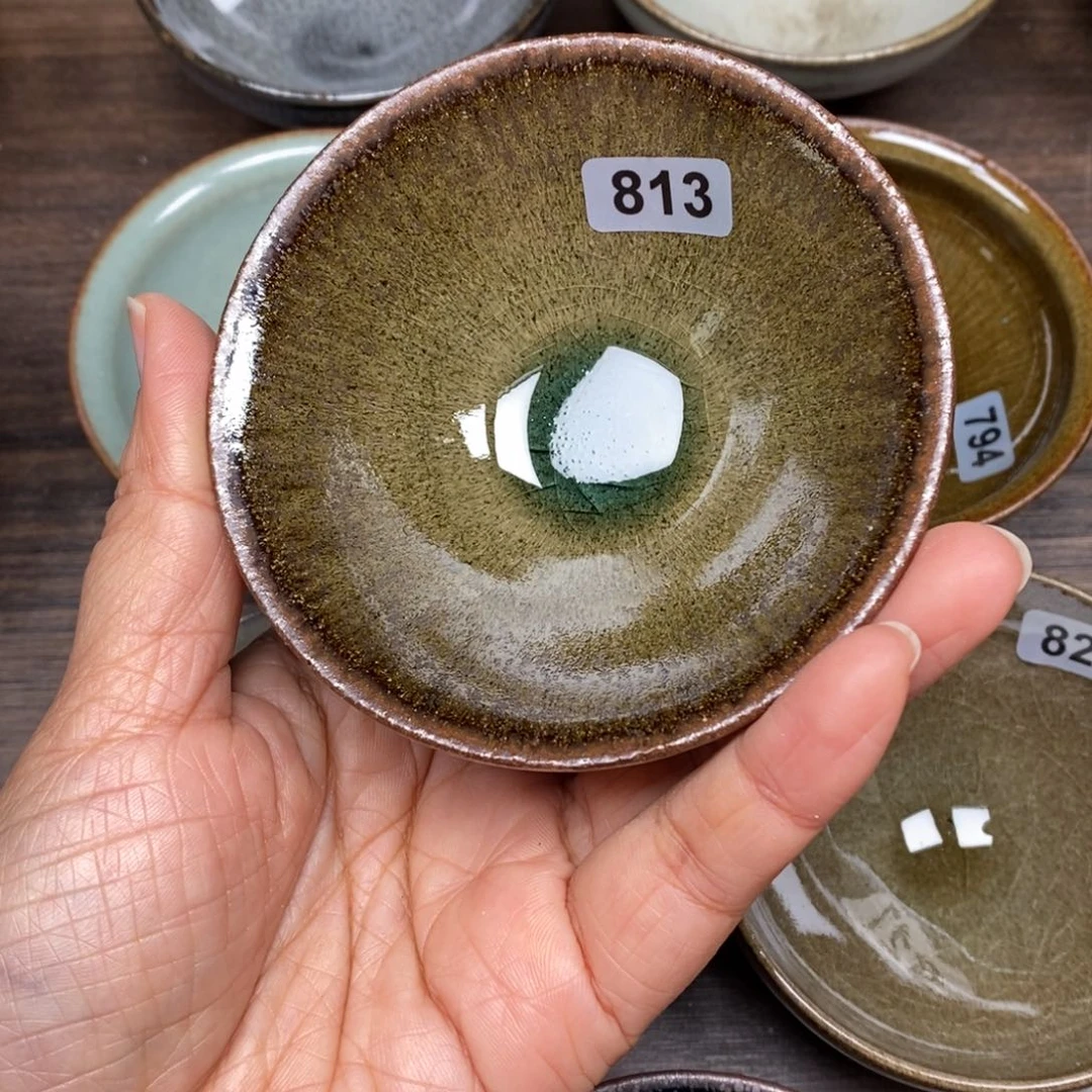 茶盏龙窑柴烧自然还原813