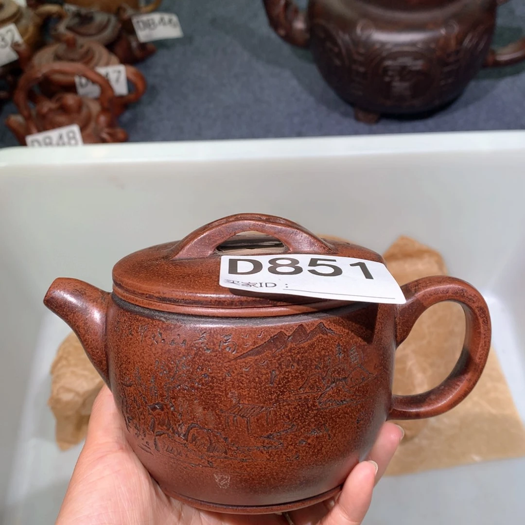 茶壶粗砂紫砂茶壶851