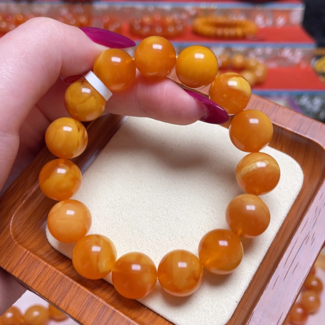 手链蜜蜡未镶嵌手串