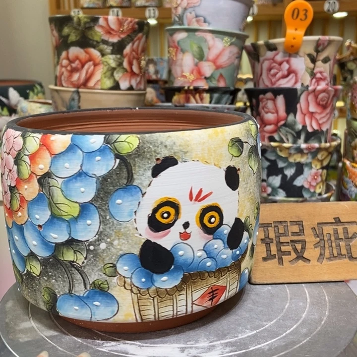 景德镇艺术手绘作品