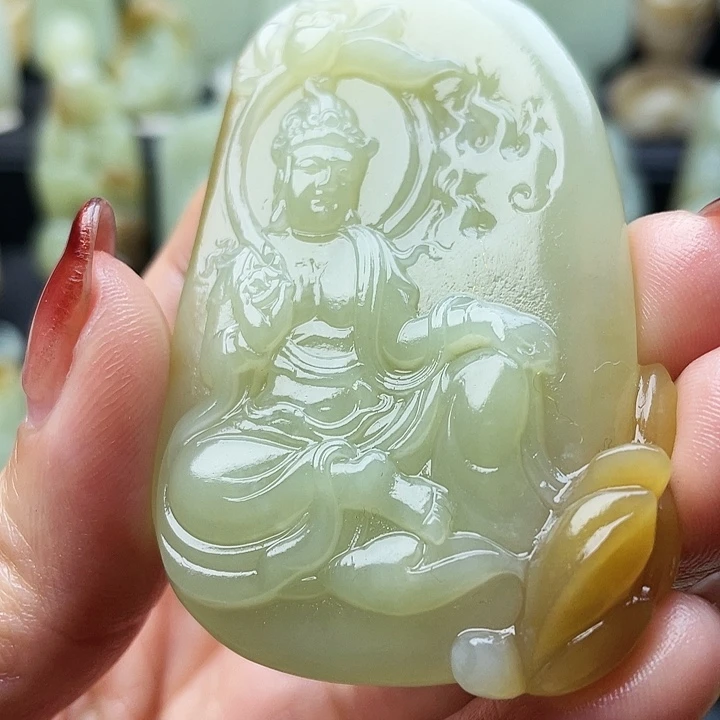 和田玉（糖玉）未镶嵌颈饰