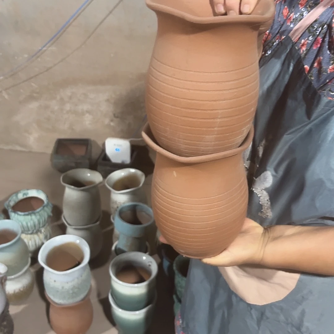 花盆紫砂口15高20