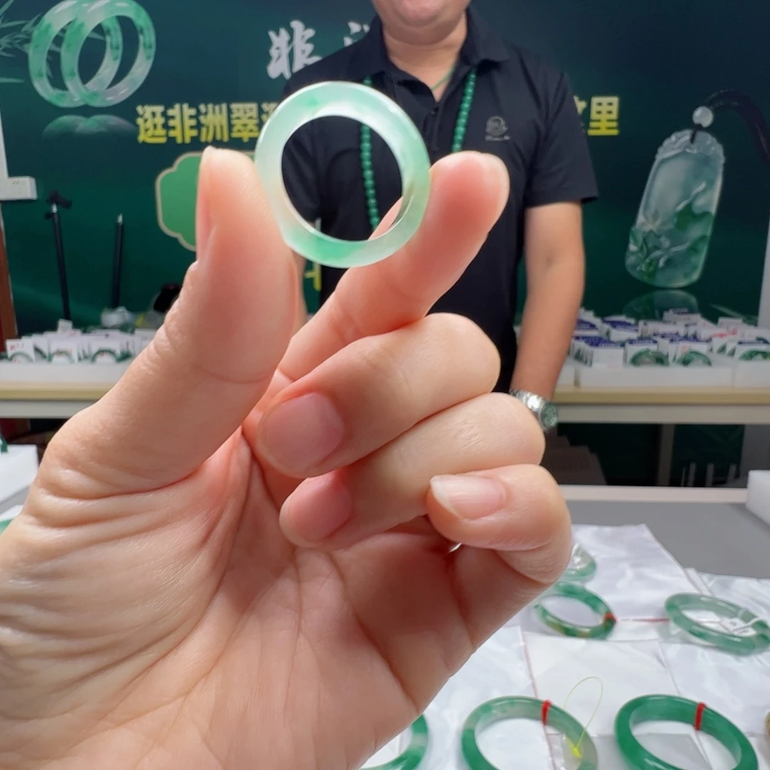 石英质玉合金戒圈18