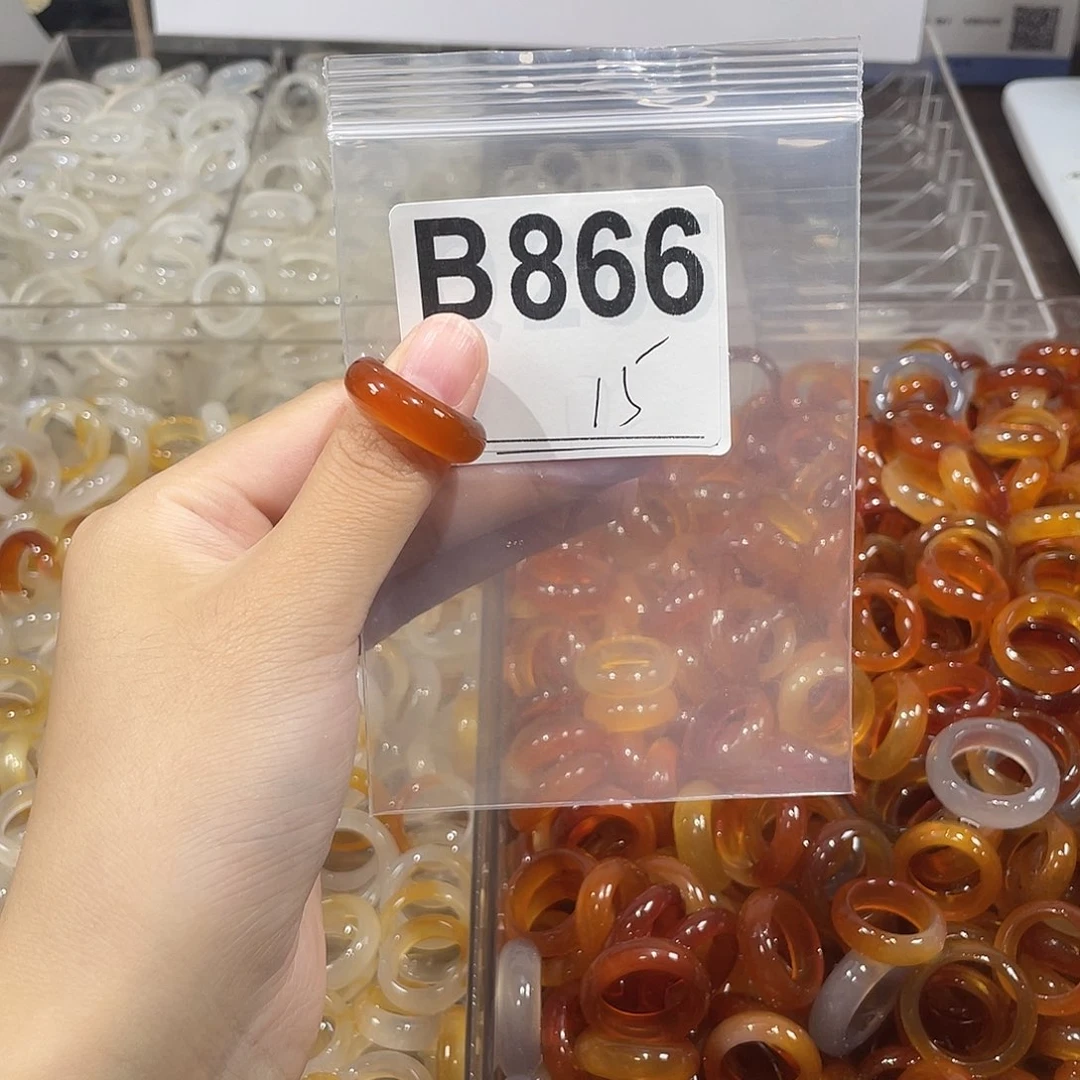未镶嵌戒指玛瑙/玉髓866