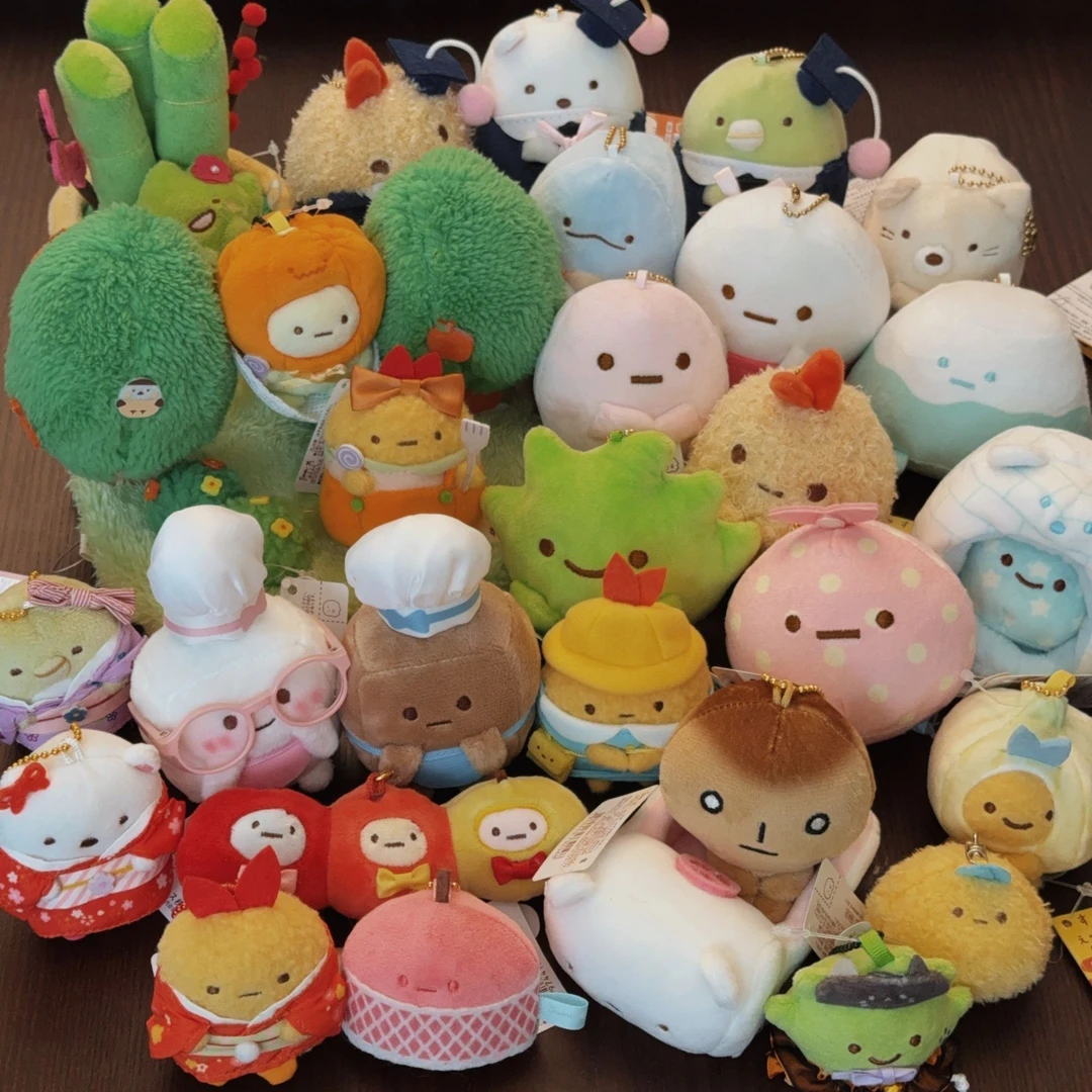 角落生物炸虾白糖店长法棍小草白熊水龙包包挂件毛绒玩偶公仔娃娃