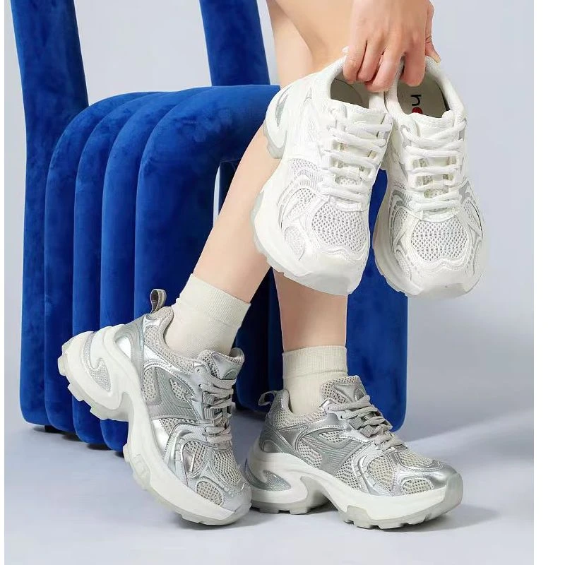 新款厚底增高百搭春季时尚休闲鞋116-2