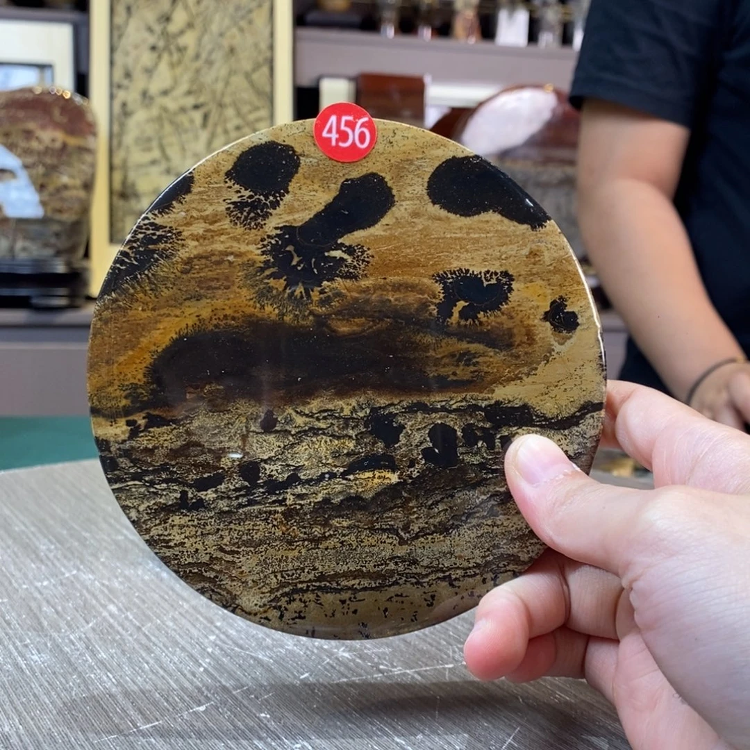 *****石材广西国画石草花石