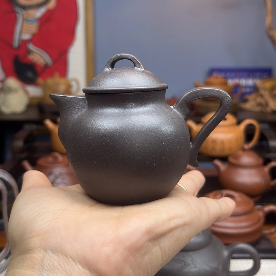 紫砂茶具半手工制作