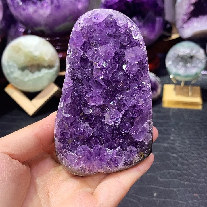 未镶嵌珠宝半成品紫晶