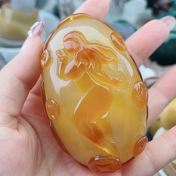 呵***乐未镶嵌玛瑙手饰吊坠