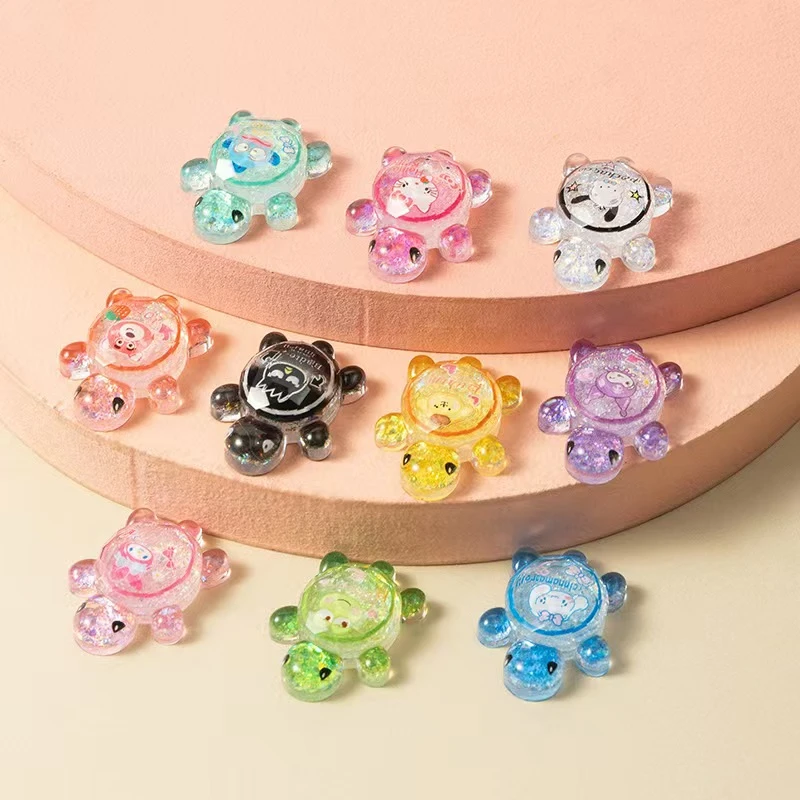 【直播拆】爆闪手工动物网红小乌龟3.2cm中号可爱创意