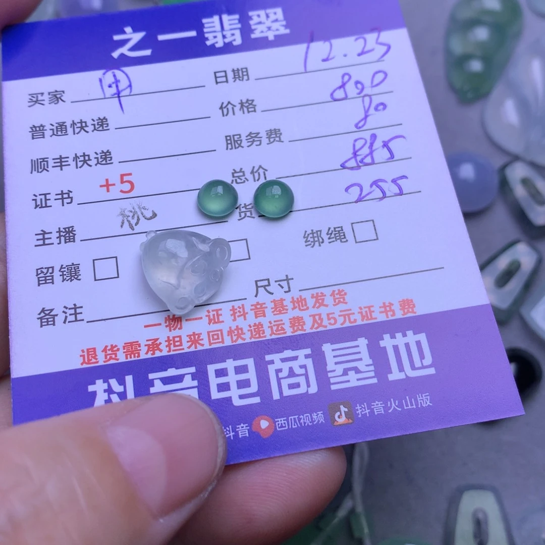 颈饰未镶嵌翡翠用***6