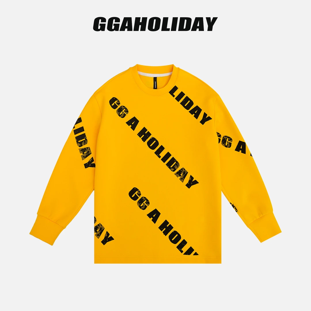 GGAHOLIDAY 时尚休闲轻奢简约宽松秋冬潮流百搭显瘦卫衣-154168