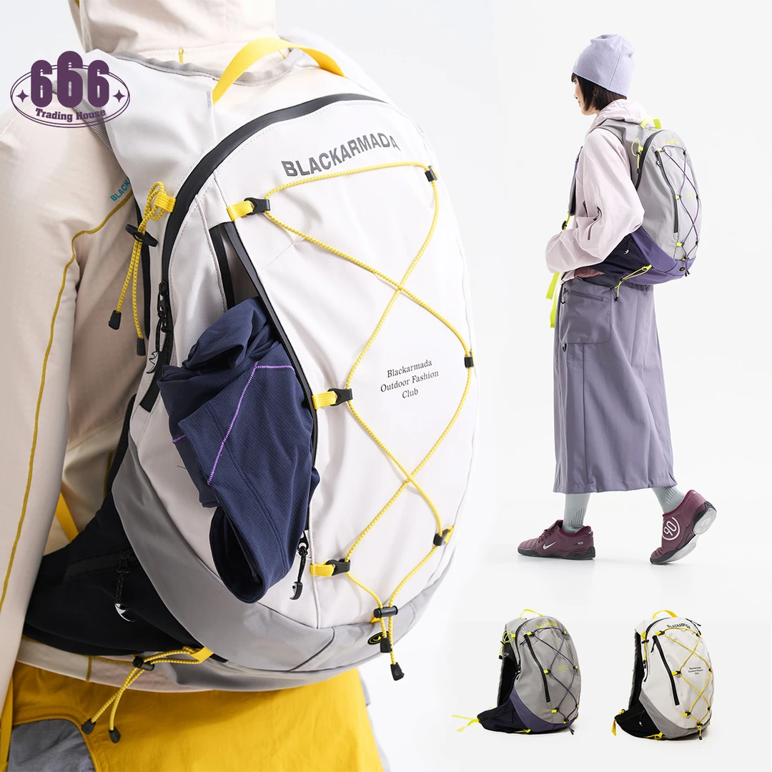 BLACKARMADA原创潮牌户外双肩包男女潮流旅行背包学生书包5668