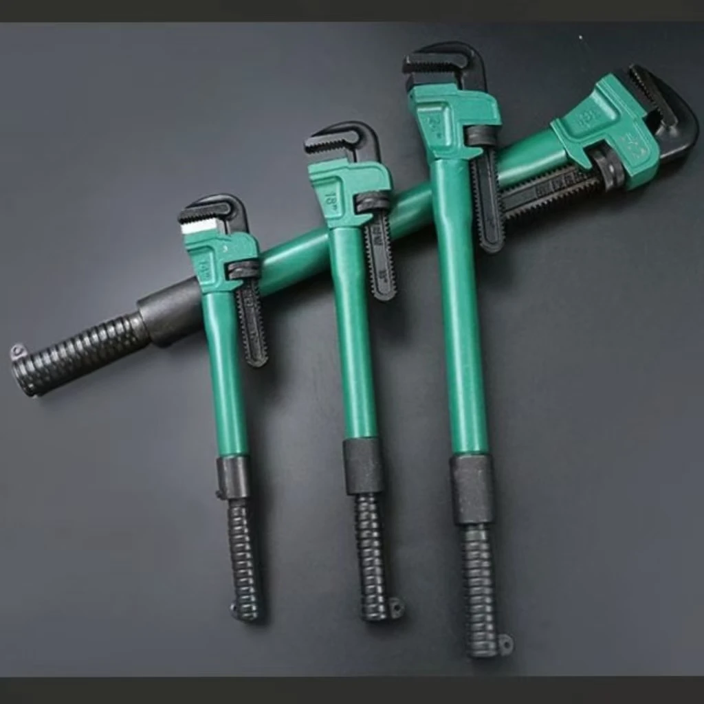 重型钳子万能管子钳加重管钳水管钳管道伸缩管钳消费券用券好物