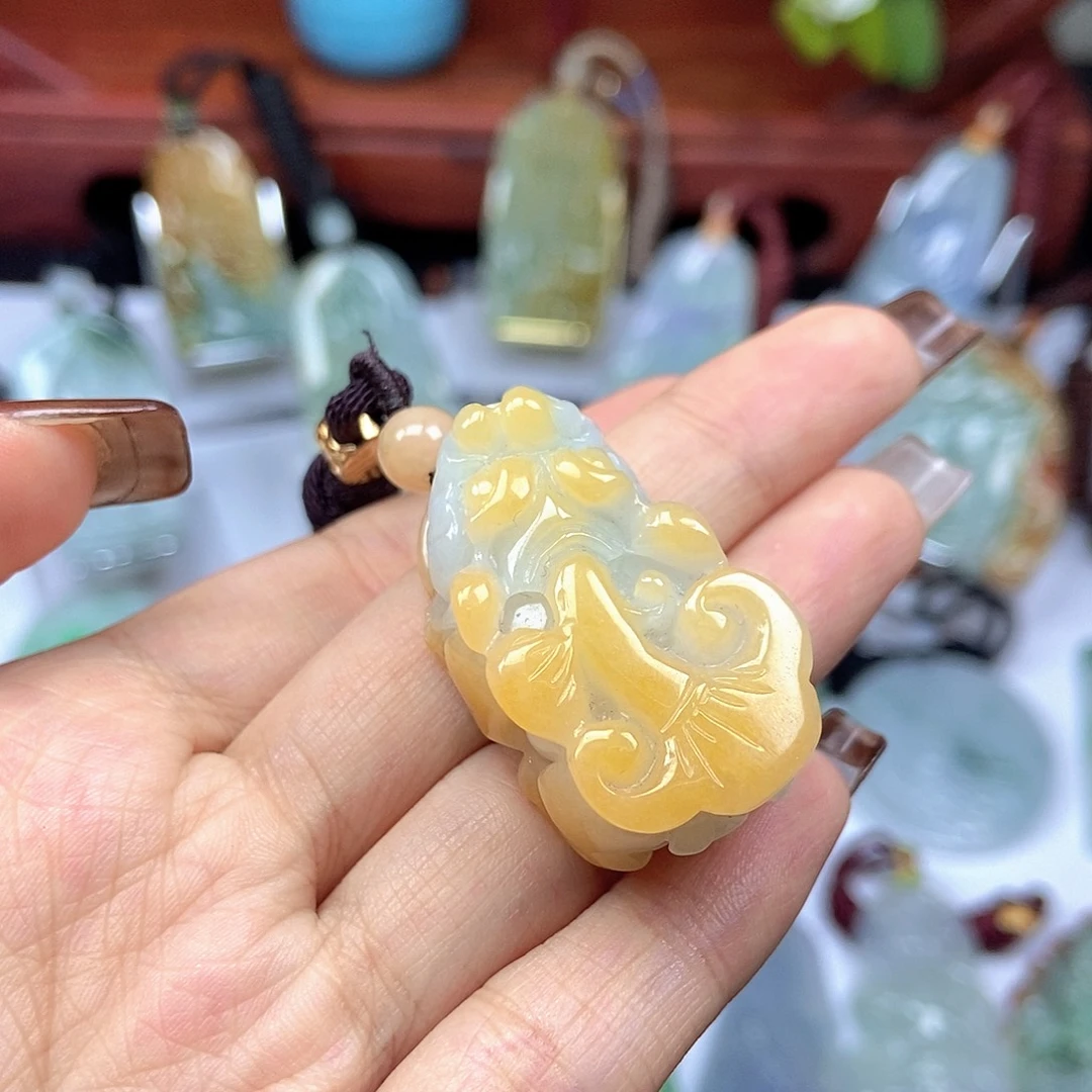 定制翡翠未镶嵌天然翡翠A货