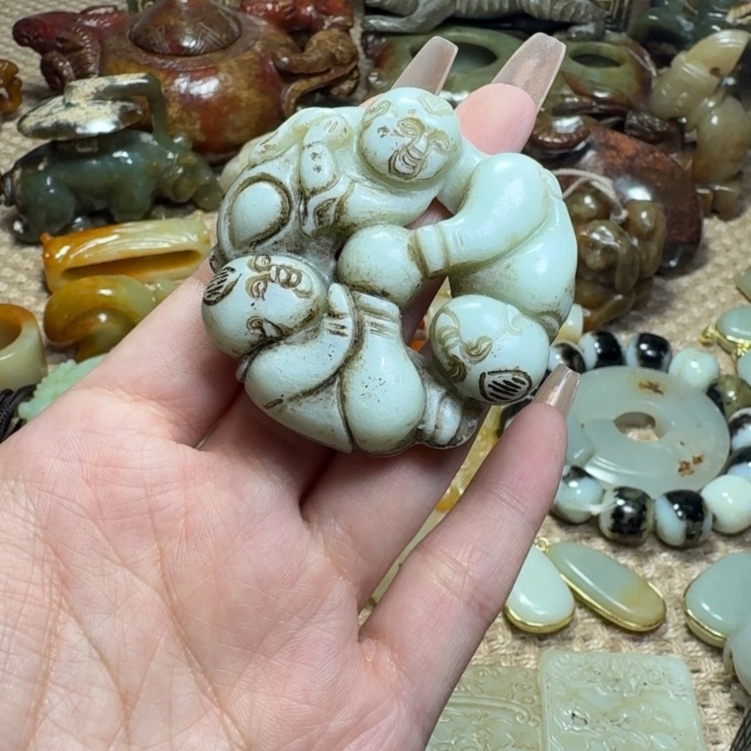 吊坠白玉菩提挂件