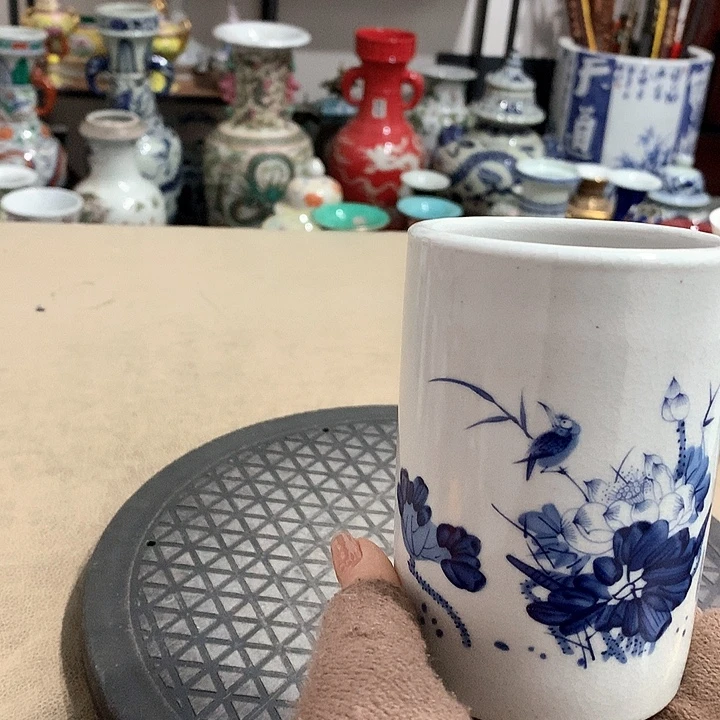 陶摆件博古架陶瓷摆件