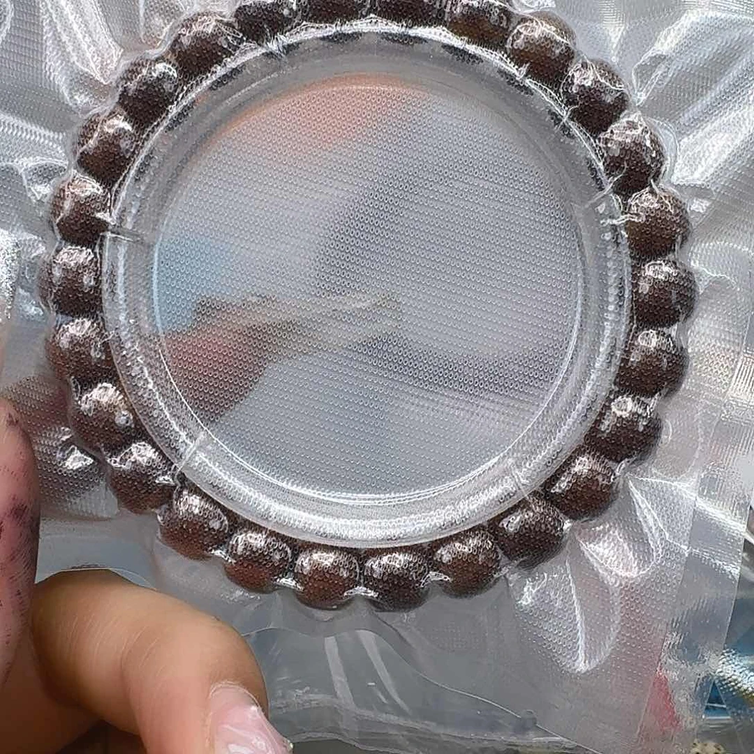 星月菩提手串317尽头粉冰遇华星月菩提98桶单圈