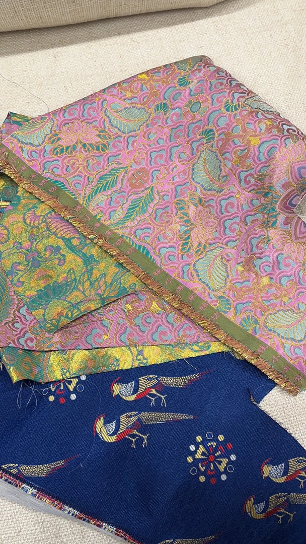 大满家桑蚕丝面料刀口布 桑蚕丝面料