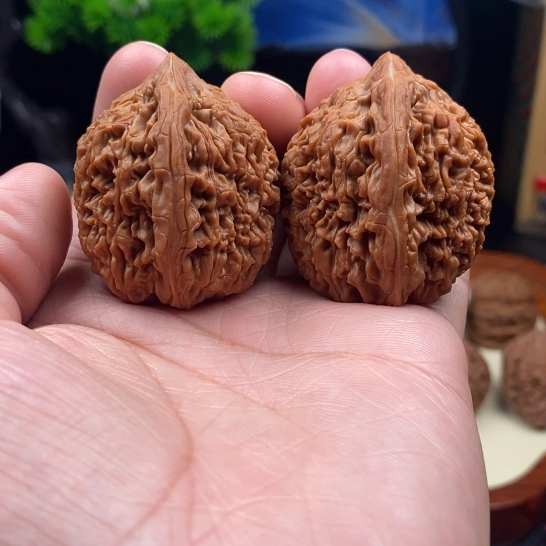 文玩核桃把件大蒜头35