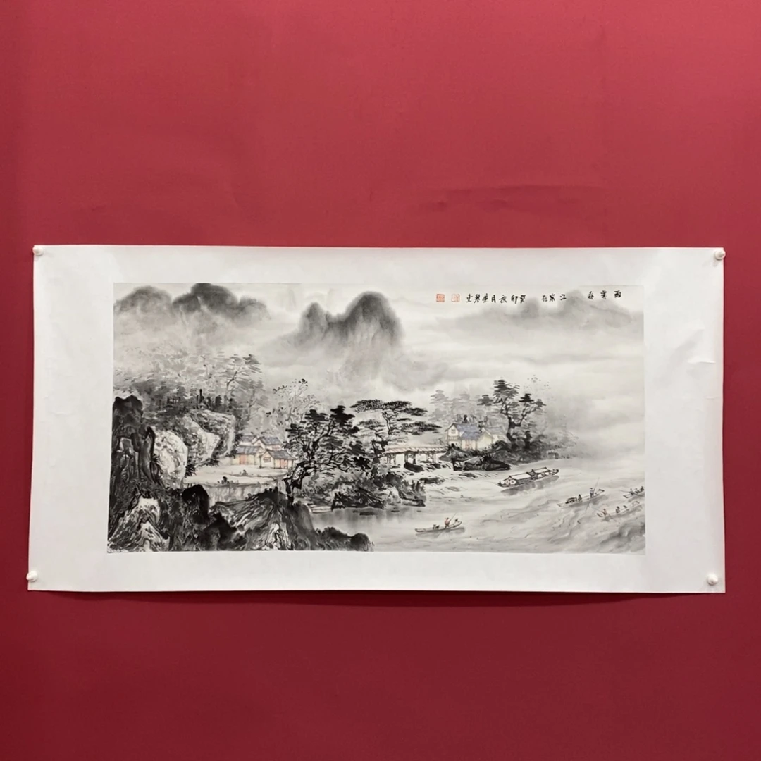 国画用****1张燕琴四尺斗方