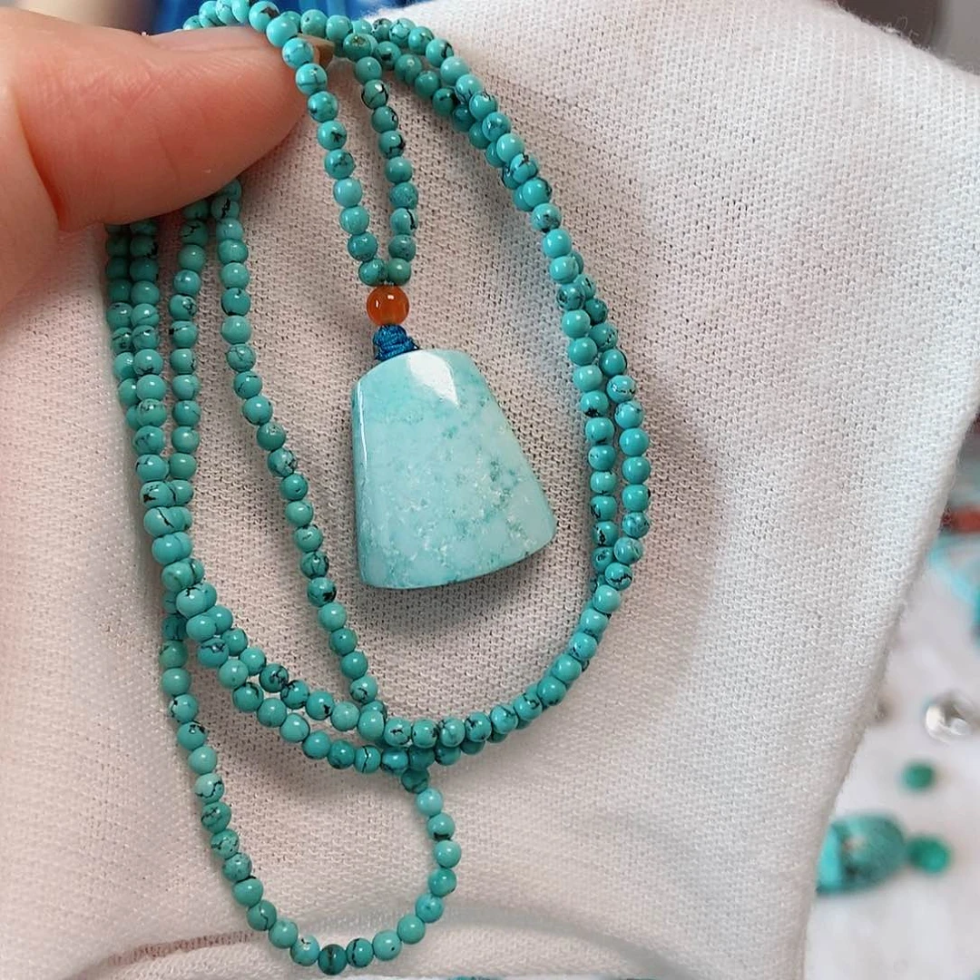 未镶嵌绿松石珠宝奇石