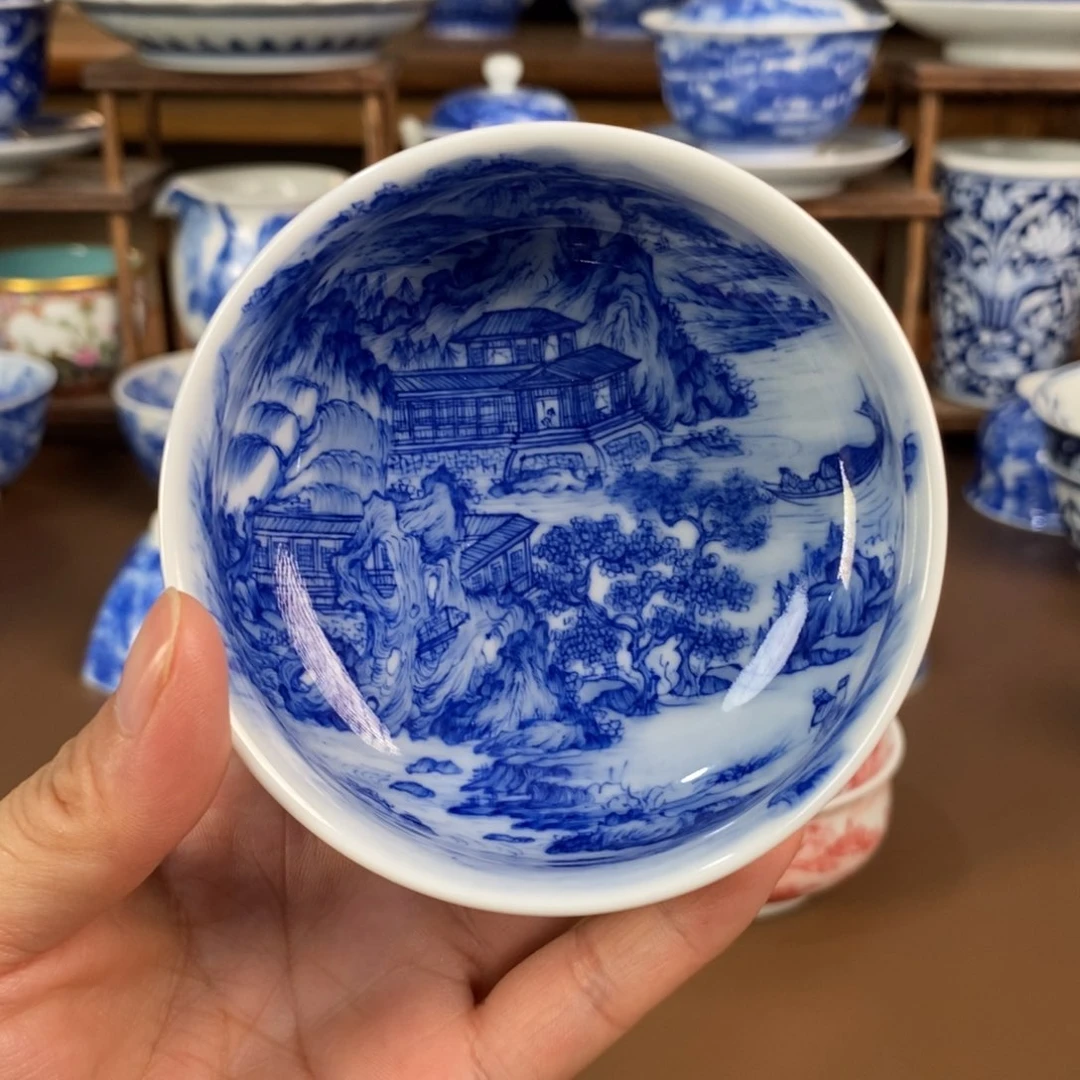 杯景德镇陶瓷手工手绘