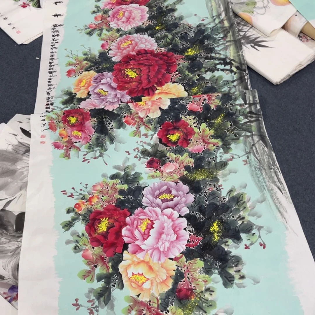 国画处理作品看好再拍哦